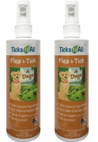 All Natural Flea and Tick Wipes 4-Dogs (10 count.)