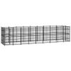 Outdoor Dog Kennel Steel 178.6 ftÂ¬â‰¤