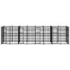 Outdoor Dog Kennel Steel 158.8 ftÂ¬â‰¤