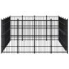 Outdoor Dog Kennel Steel 198.4 ftÂ¬â‰¤