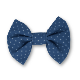 Starry Sky Sailor Dog Bow (size: Standard)