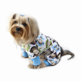 Ultra Soft Plush Minky Sweet Candies Pajamas (Color: White, size: medium)