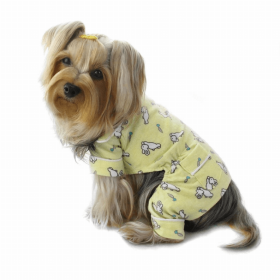 Stars and Clouds Fleece Turtleneck Pajamas (Color: Blue, size: XL)