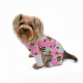 Ultra Soft Plush Minky Bedtime Bears Pajamas (Color: Green, size: small)