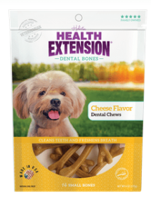 Dog Dental Bones (Color: Peanut Butter, size: Medium Bones)